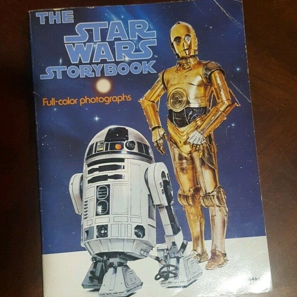 Vintage The Star Wars Storybook 1978 Scholastic Paper